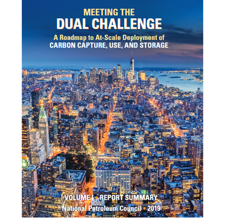 Cover of the 2019 CCUS report.